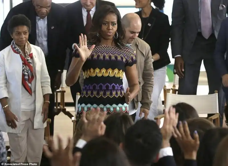 michelle obama a milano