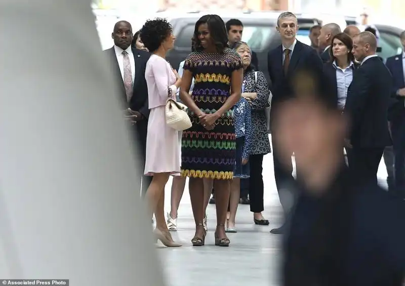 michelle obama e agnese landini