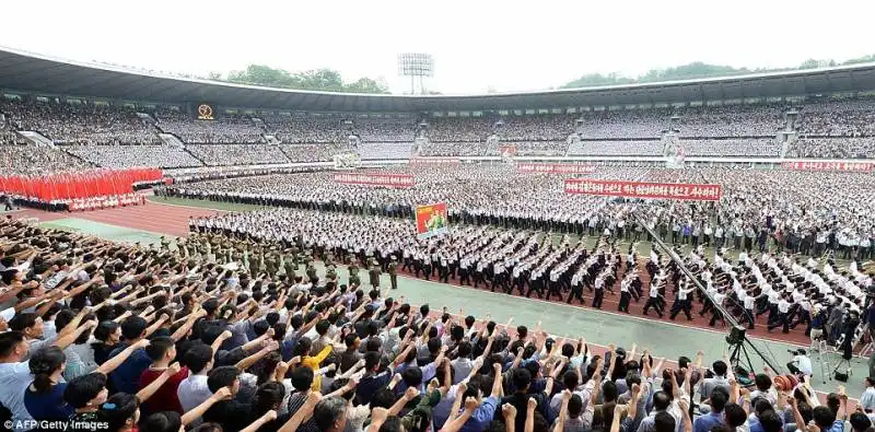 north korea, 65esimo anniversario dall inizio della guerra 7