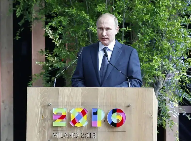 PUTIN A EXPO 2015