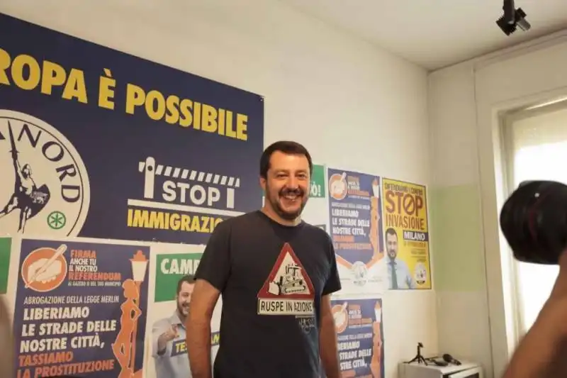 SALVINI MAGLIETTA RUSPE