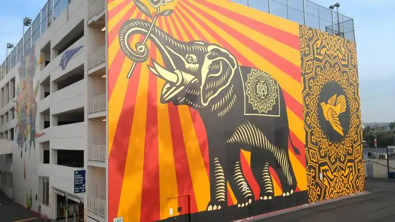 shepard fairey murales hollywood