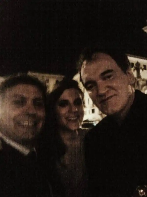  tarantino con alessandro camponeschi e fidanzata