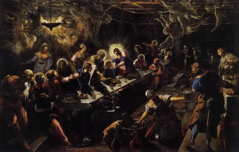 ULTIMA CENA TINTORETTO