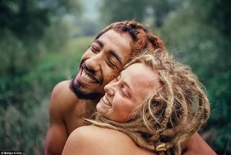 uomo e donna dreadlocks, ungheria 2014