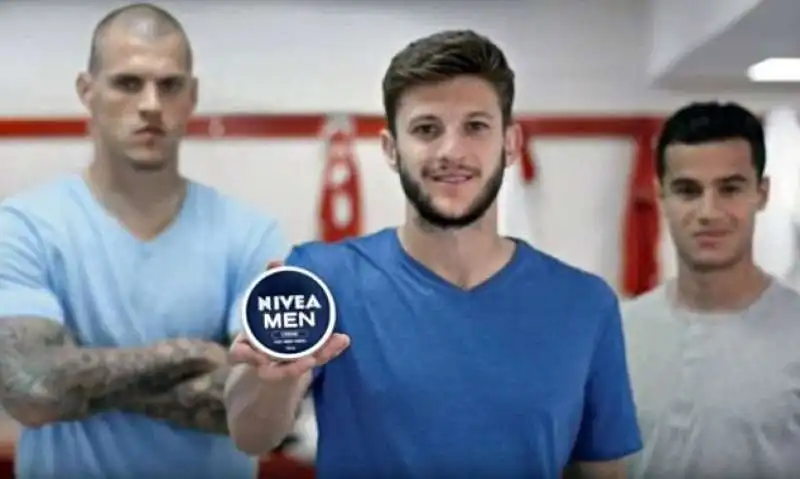 adam lallana spot nivea