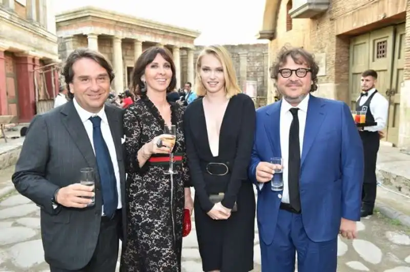 andrea e raffaella leone con caterina shulha e marco belardi