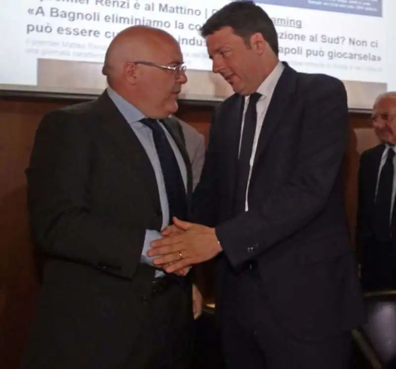 Antonello Velardi e Renzi