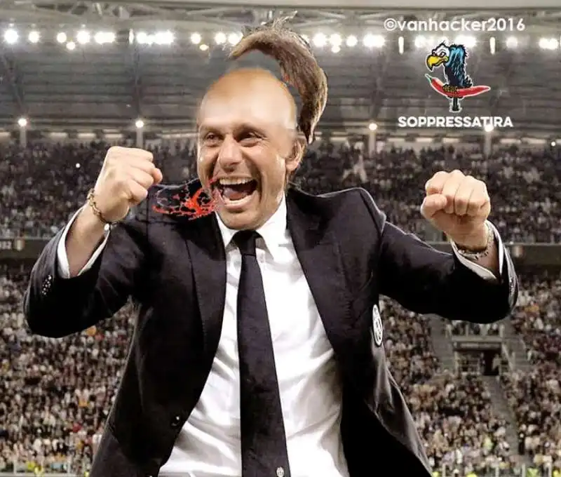 antonio conte esulta