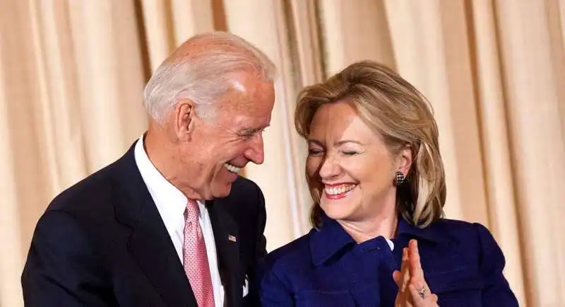 BIDEN CLINTON