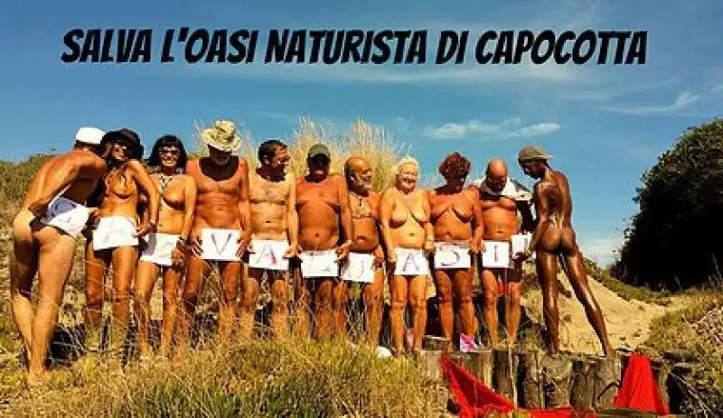 capocotta    nudisti