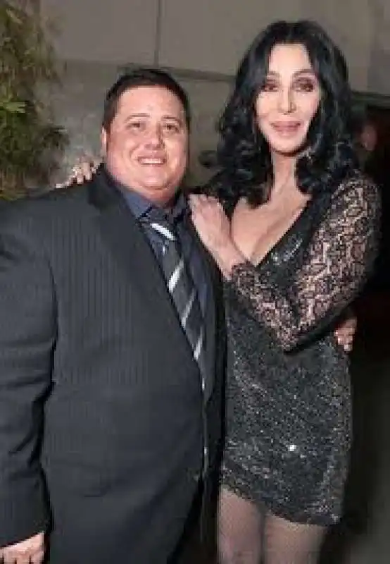 cher con il figlio chaz bono