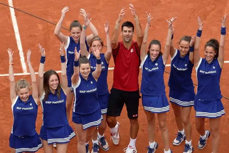 DJOKOVIC RACCATTAPALLE