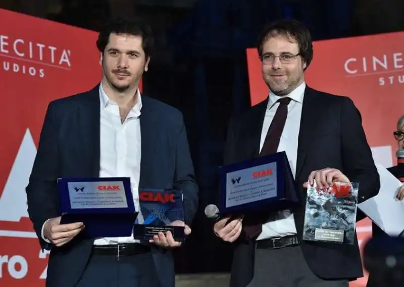 gabriele mainetti e pietro braga premiati