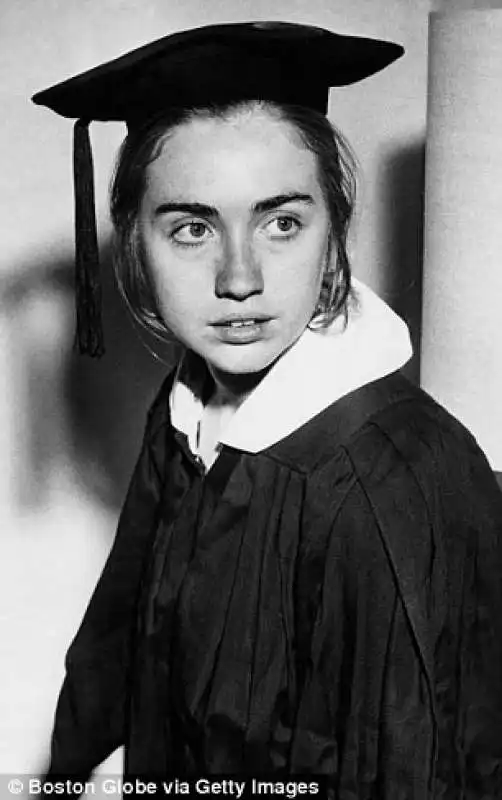 hillary clinton a scuola