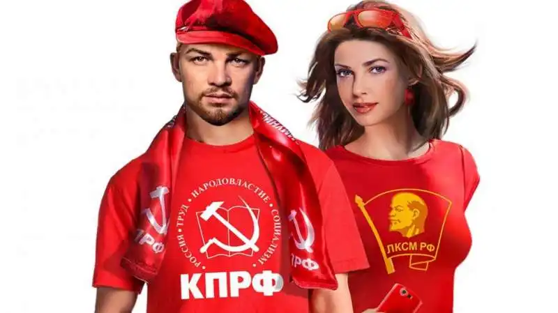 Il partito comunista russo usa Lenin giovane e pop per la sua campagna elettorale 