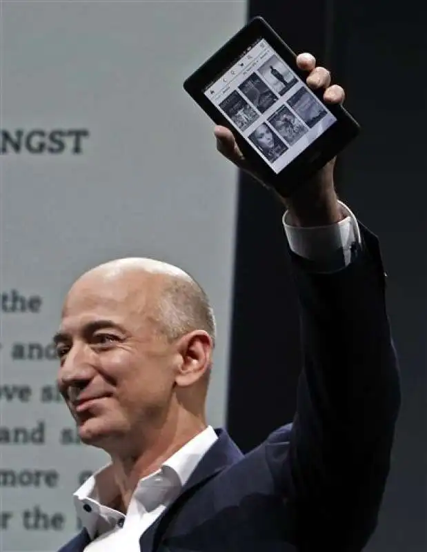 jeff  bezos kindle