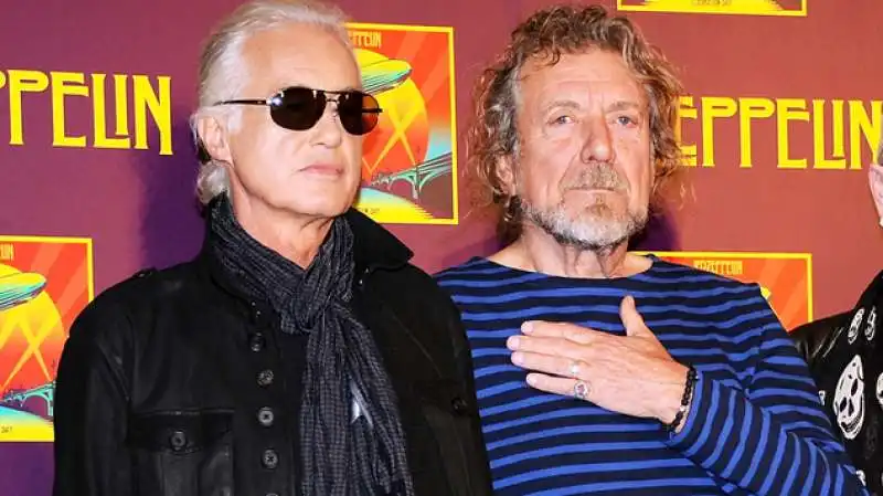 jimmy page e robert plant