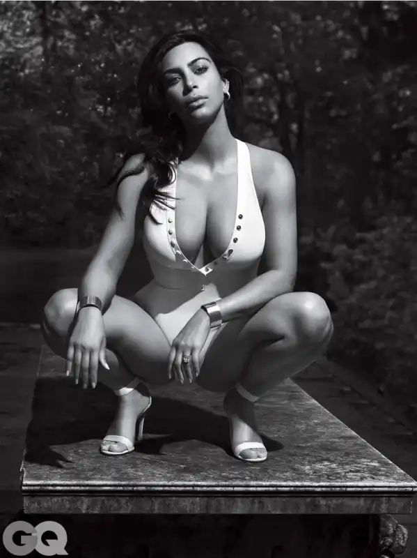 kim kardashian su gq