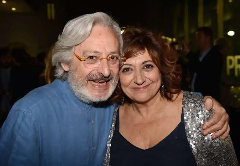 leo gullotta e laura delli colli