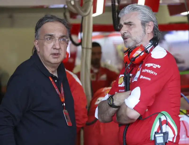 MARCHIONNE ARRIVABENE A BAKU PER IL MONDIALE F1