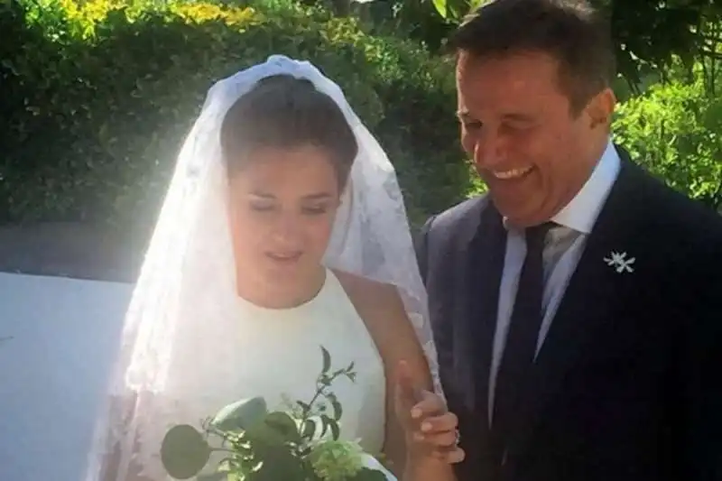 matrimonio della figlia di christian de sica