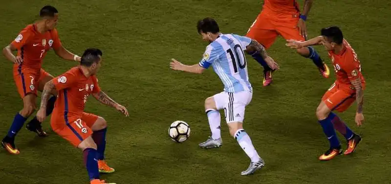 MESSI IN ARGENTINA CILE