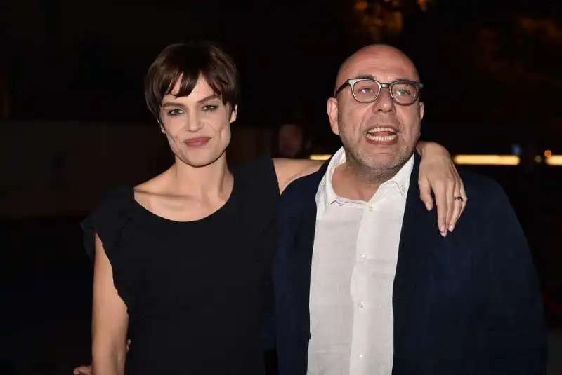 micaela ramazzotti con paolo virzi