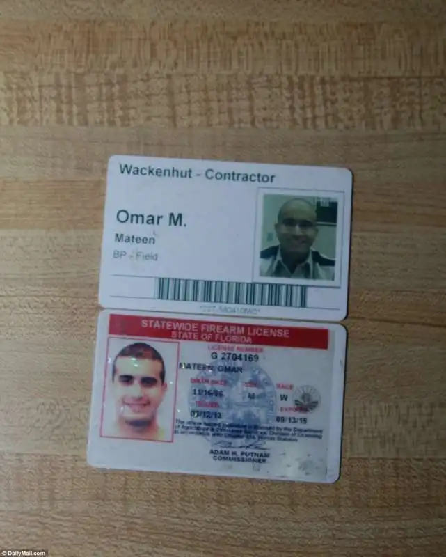 omar mateen documenti