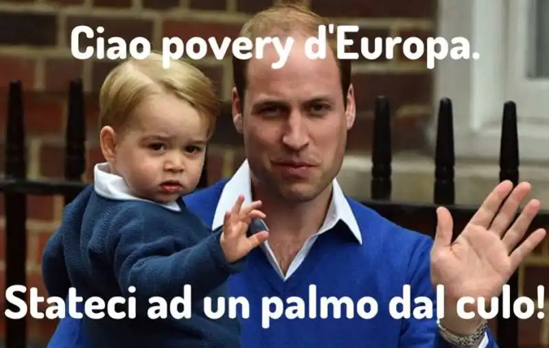 principe george disprezza gli europei 