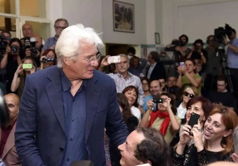 RICHARD GERE A SANT EGIDIO 