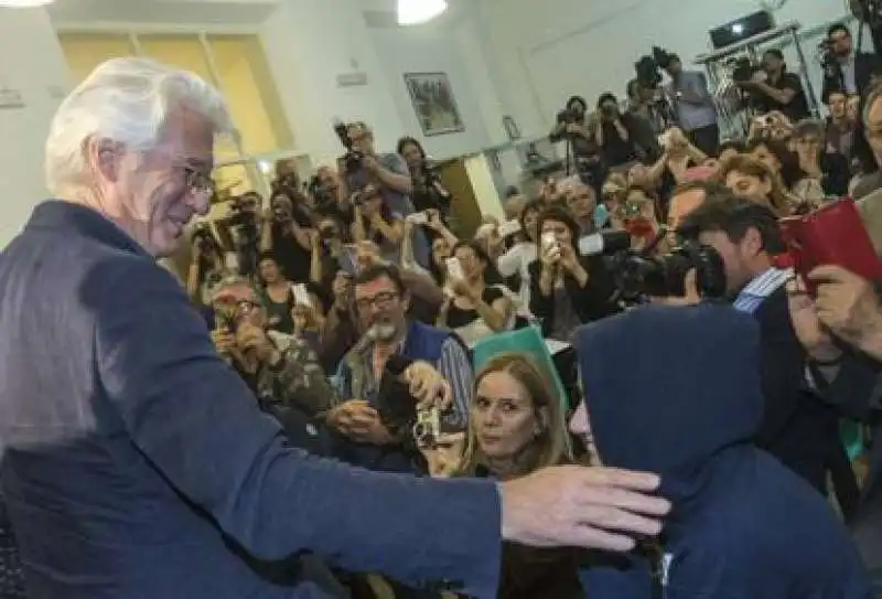 RICHARD GERE A SANT EGIDIO