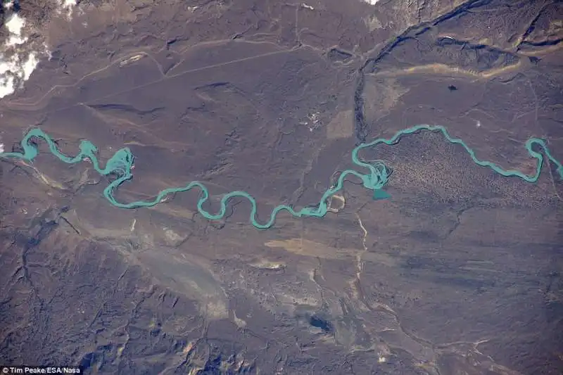 stazione spaziale internazionale fiume argentina