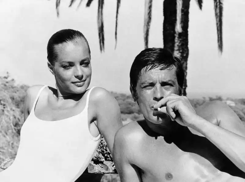 alain delon e romy schneider       