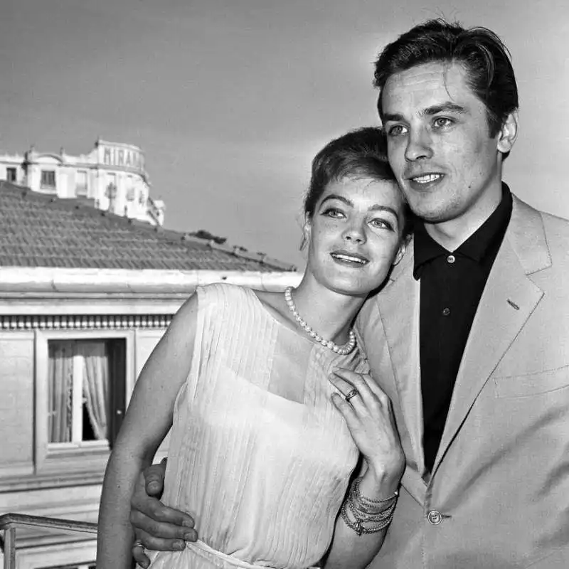 alain delon e romy schneider      