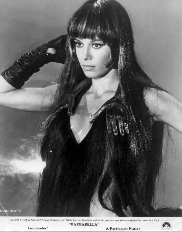 anita pallenberg in barbarella