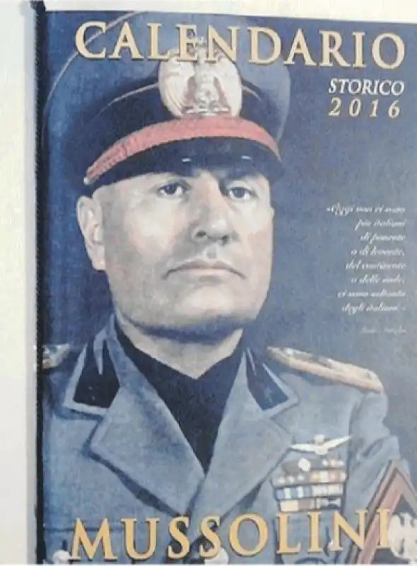 CALENDARIO MUSSOLINI