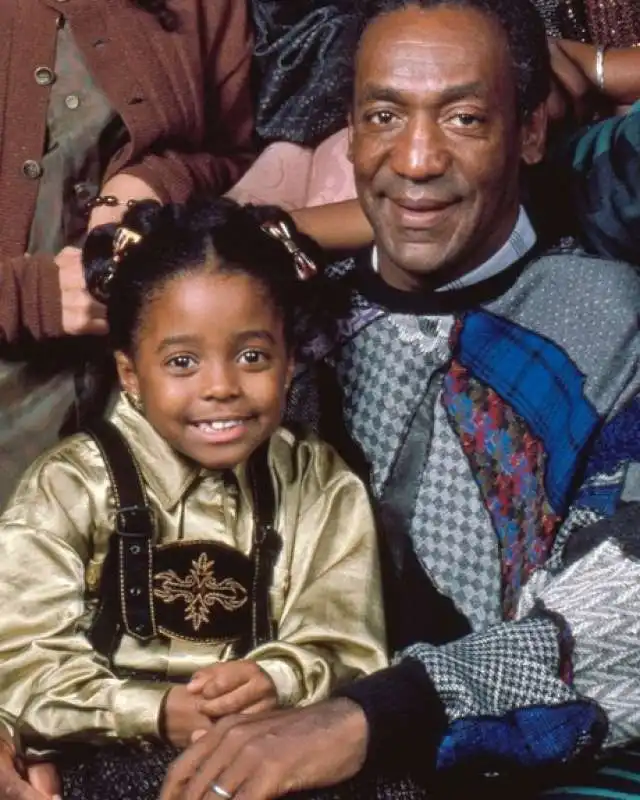 keshia  knight   pulliam (ovvero rudy) con bill cosby