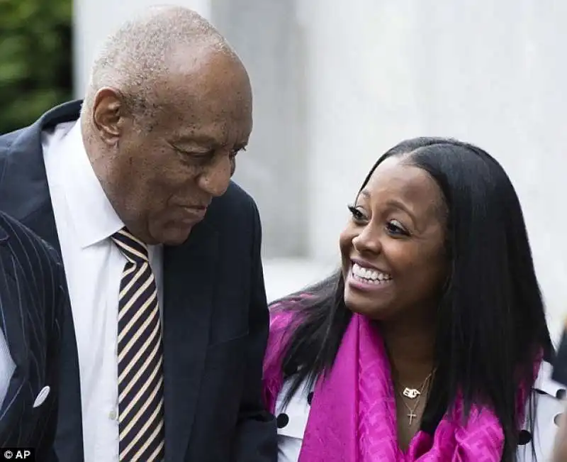 keshia  knight  pulliam (ovvero rudy) con bill cosby