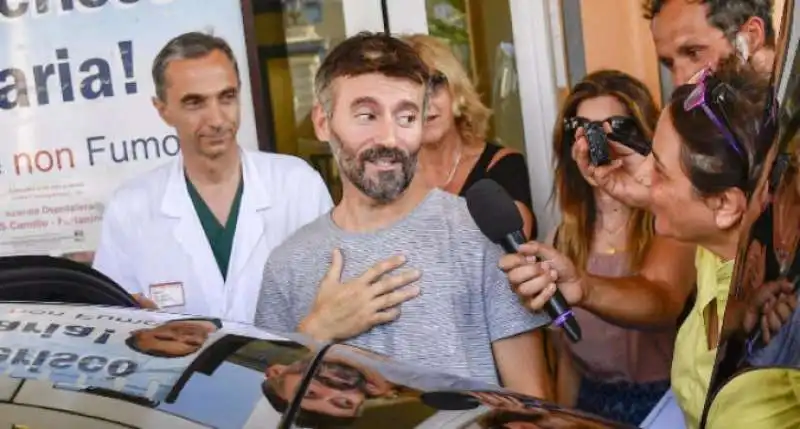 max biaggi esce dall ospedale