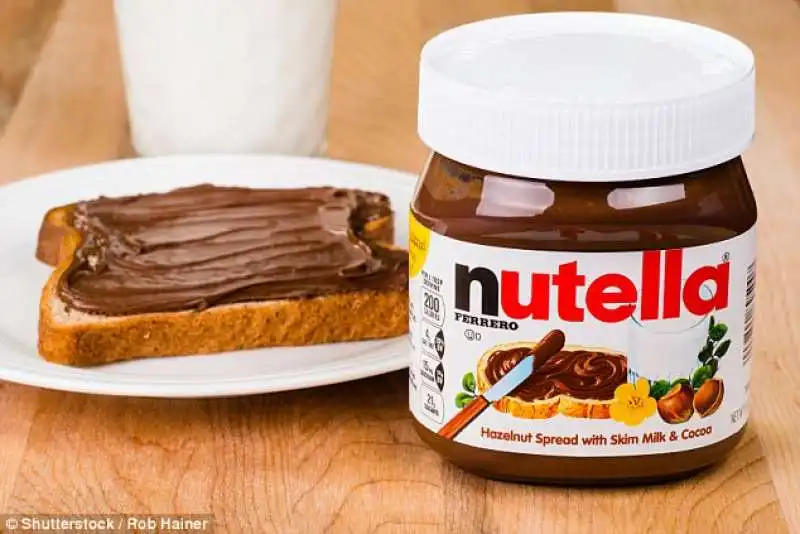 merenda con nutella