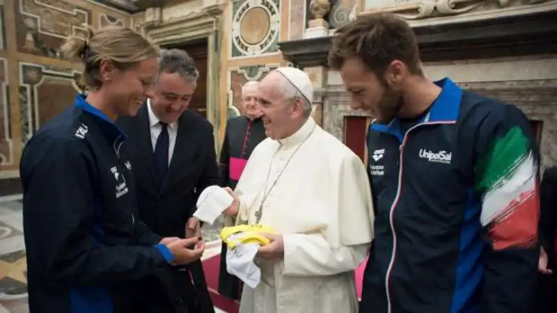 PAPA FRANCESCO PELLEGRINI BARELLI PALTRINIERI 1