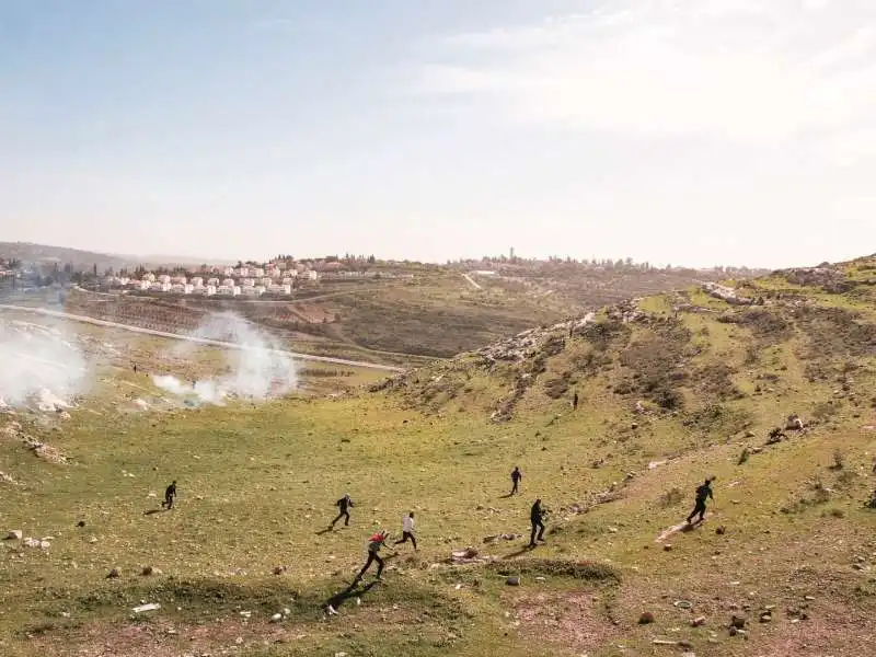 protesta in palestina