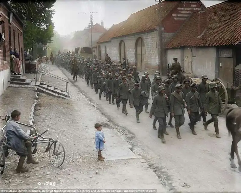 tedeschi catturati dai canadesi 1917