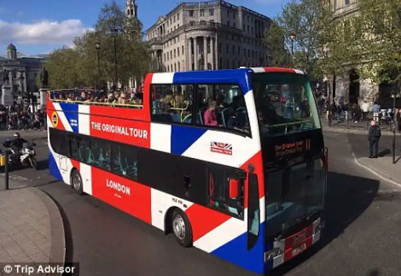 tour bus a londra