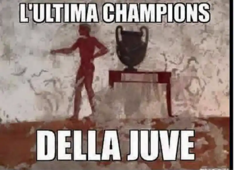 ultima champions juve