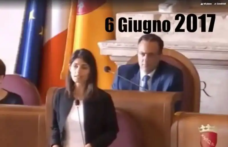 virginia raggi annuncia la gara per la multiservizi