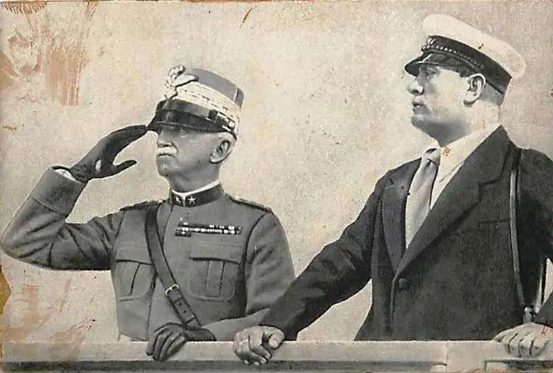 VITTORIO EMANUELE III E MUSSOLINI 