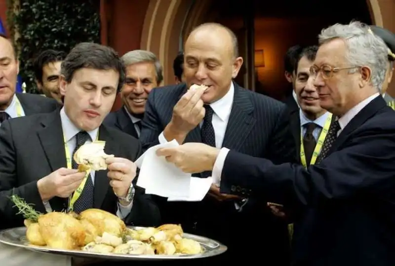 ALEMANNO TREMONTI E IL POLLO