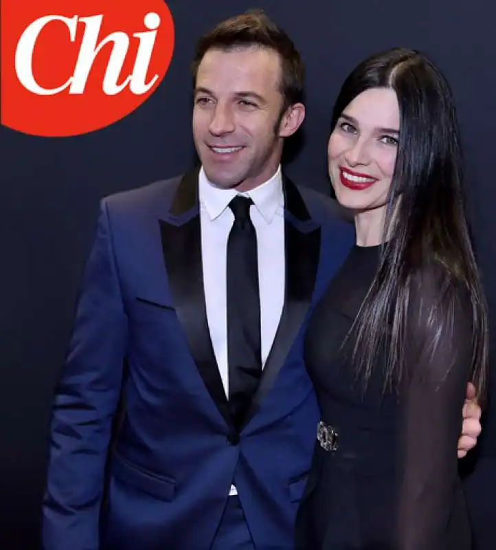 ALEX DEL PIERO E LA MOGLIE SONIA